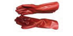 PIONEER® GORGON BROWN HEAVY DUTY PVC 35cm OPEN CUFF