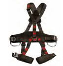 PIONEER® PRO BLACK HARNESS — 45mm WEBBING DORSAL, FOAM PADDING (SABS)