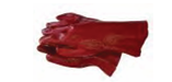 PIONEER® RED PVC 27cm OPEN CUFF TERRY PALM