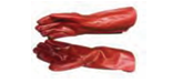 PIONEER® RED PVC 35cm OPEN CUFF