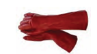 PIONEER® RED PVC 35cm OPEN CUFF TERRY PALM