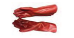 PIONEER® RED PVC 40cm OPEN CUFF