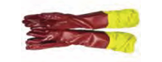 PIONEER® RED PVC 60cm SHOULDER LENGTH