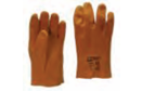 PIONEER SAFETY® ORANGE FOAM PVC 27cm OPEN CUFF