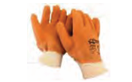 PIONEER SAFETY® ORANGE FOAM PVC KNIT WRIST