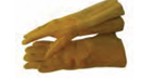 PIONEER TOUGH™ BROWN TIGWELDING GLOVE A GRADE 35cm