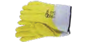 PIONEER® YELLOW COMAREX FULLY DIPPED SAFETY CUFF EXTRA HEAVY CRINKLE