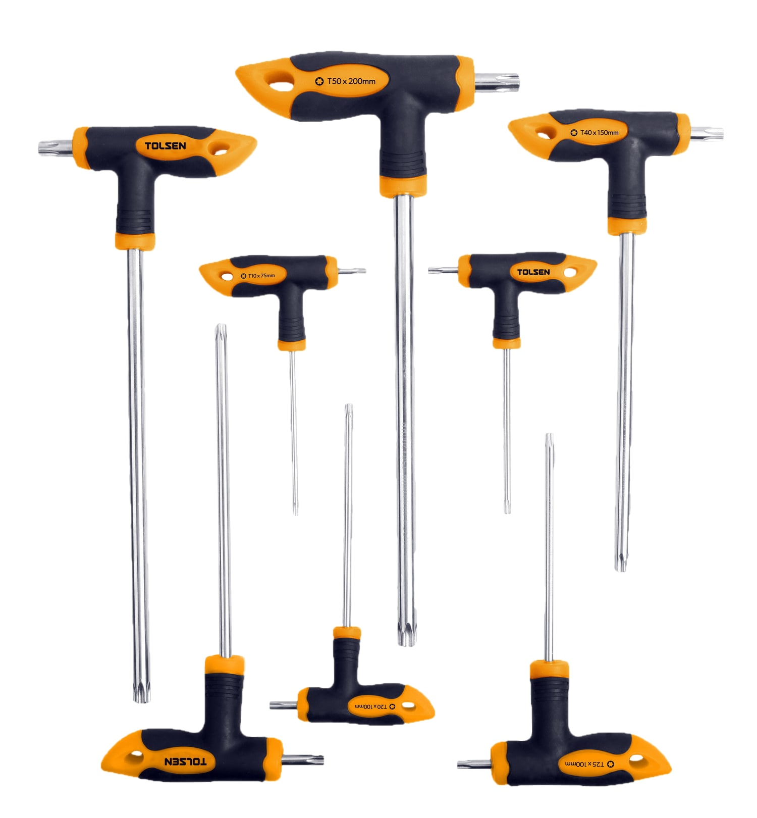 Screwdriver Set 4pc Long