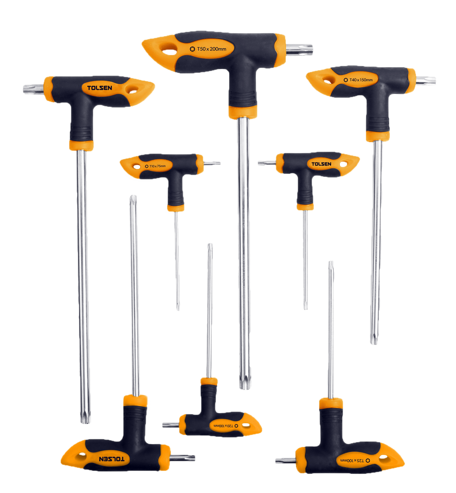 Screwdriver Set 4pc Long