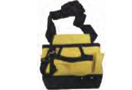 YELLOW 10 POCKET TOOL BAG