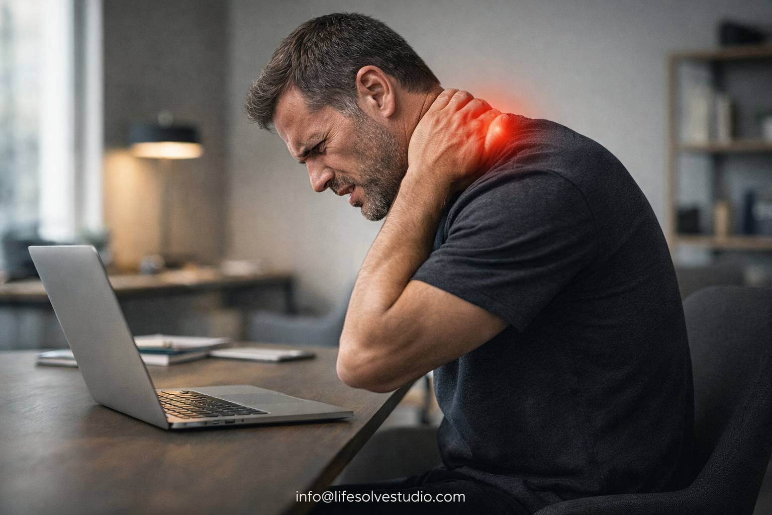 Neck Pain From Sitting All Day? It’s Not Your Neck