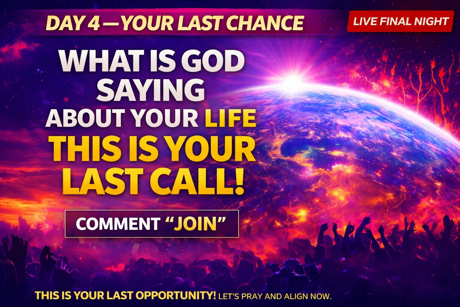 🎬 Watch Party: WHAT IS BOD SAYING ABOUT YOUR LIFE - THIS IS YOUR LAST CALL! || DAY 4