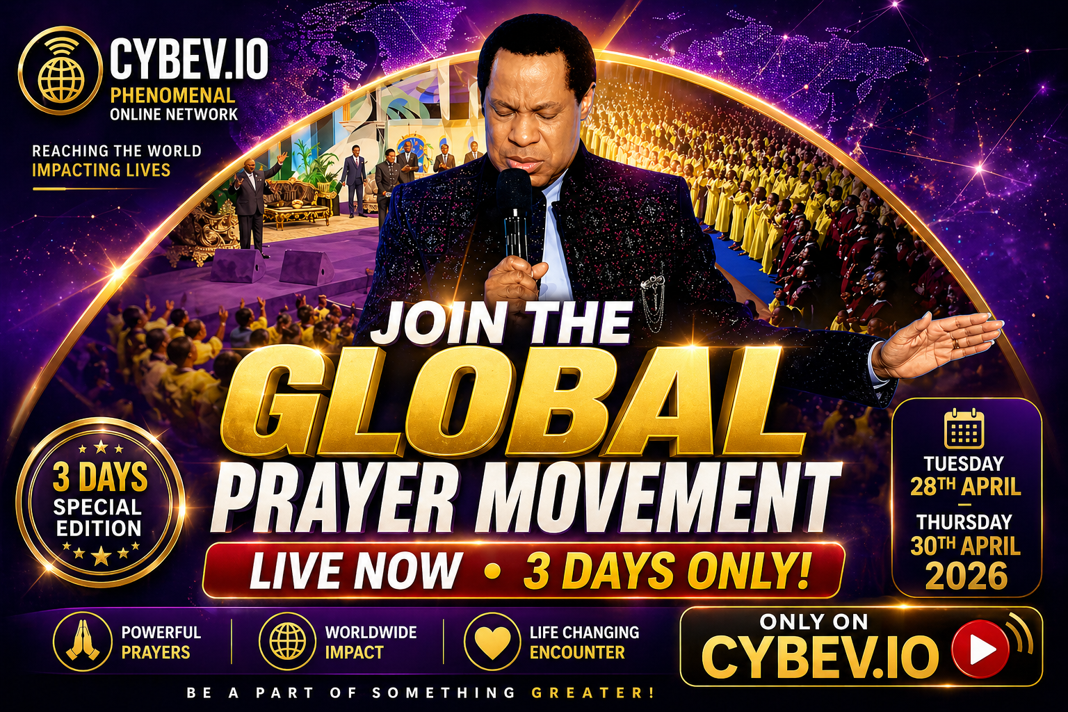 “JOIN THE GLOBAL PRAYER MOVEMENT — LIVE NOW”