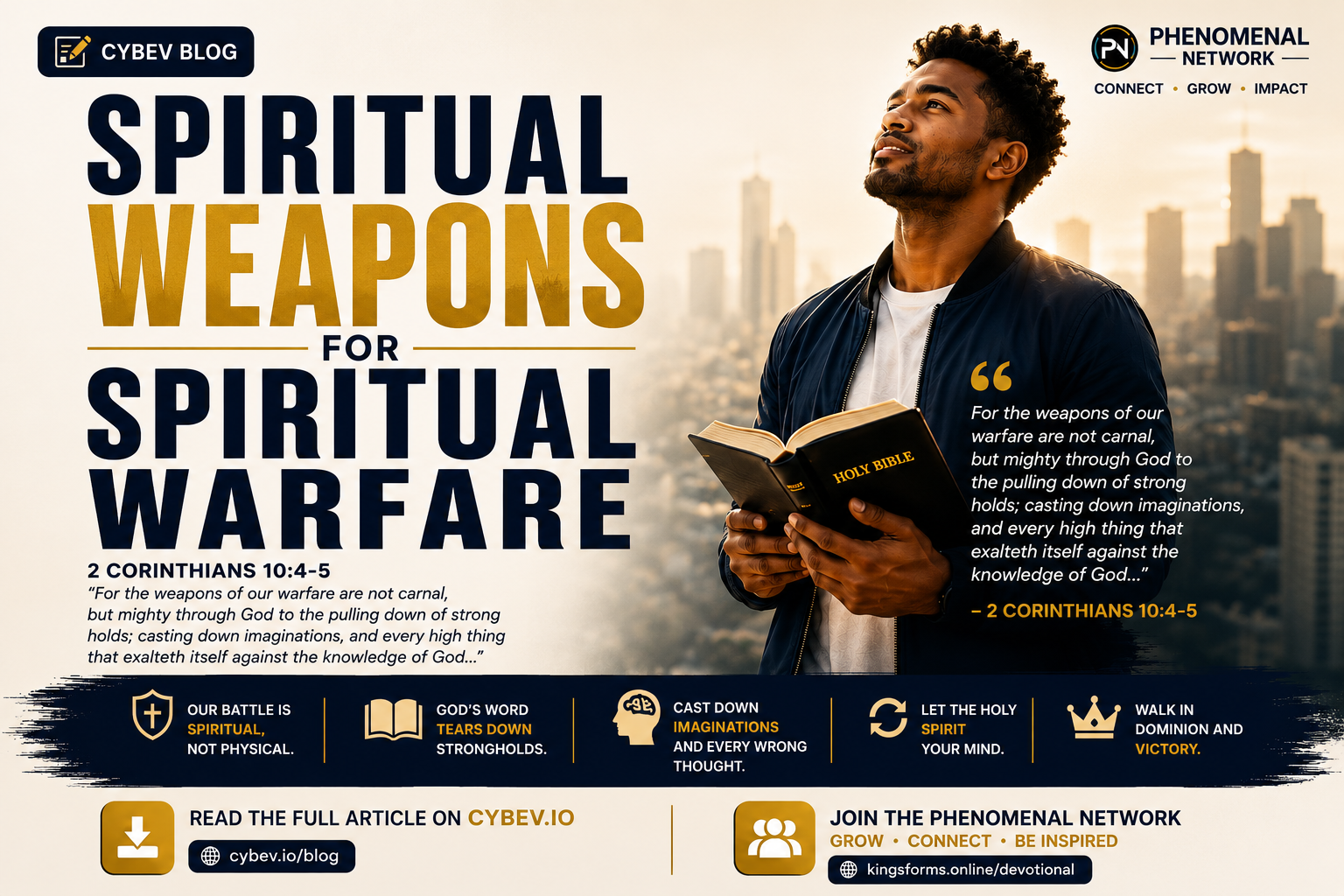 SPIRITUAL WEAPONS FOR SPIRITUAL WARFARE