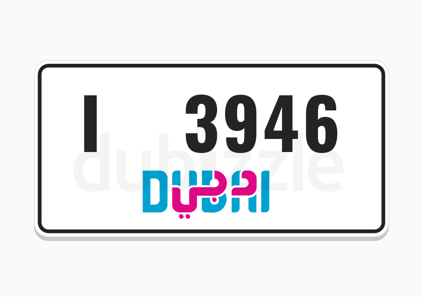 I 3946 DUBAI 4 DIGIT