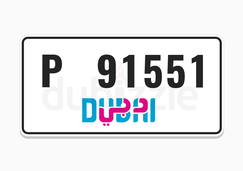 Dubai plate