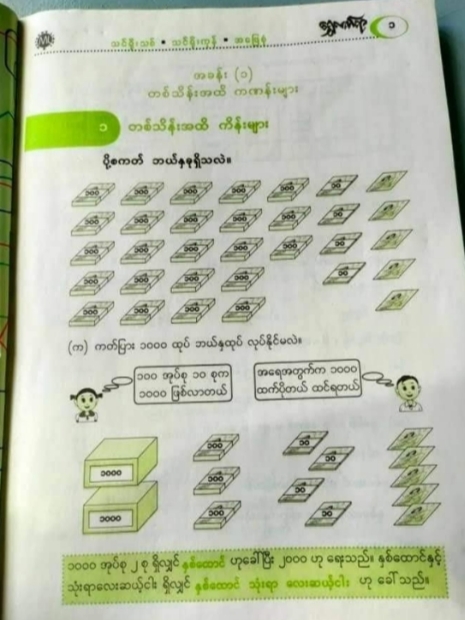 Myanmar Grade 3 Mathematics Answers Complete Answers (အဖြေစုံများ) PDF