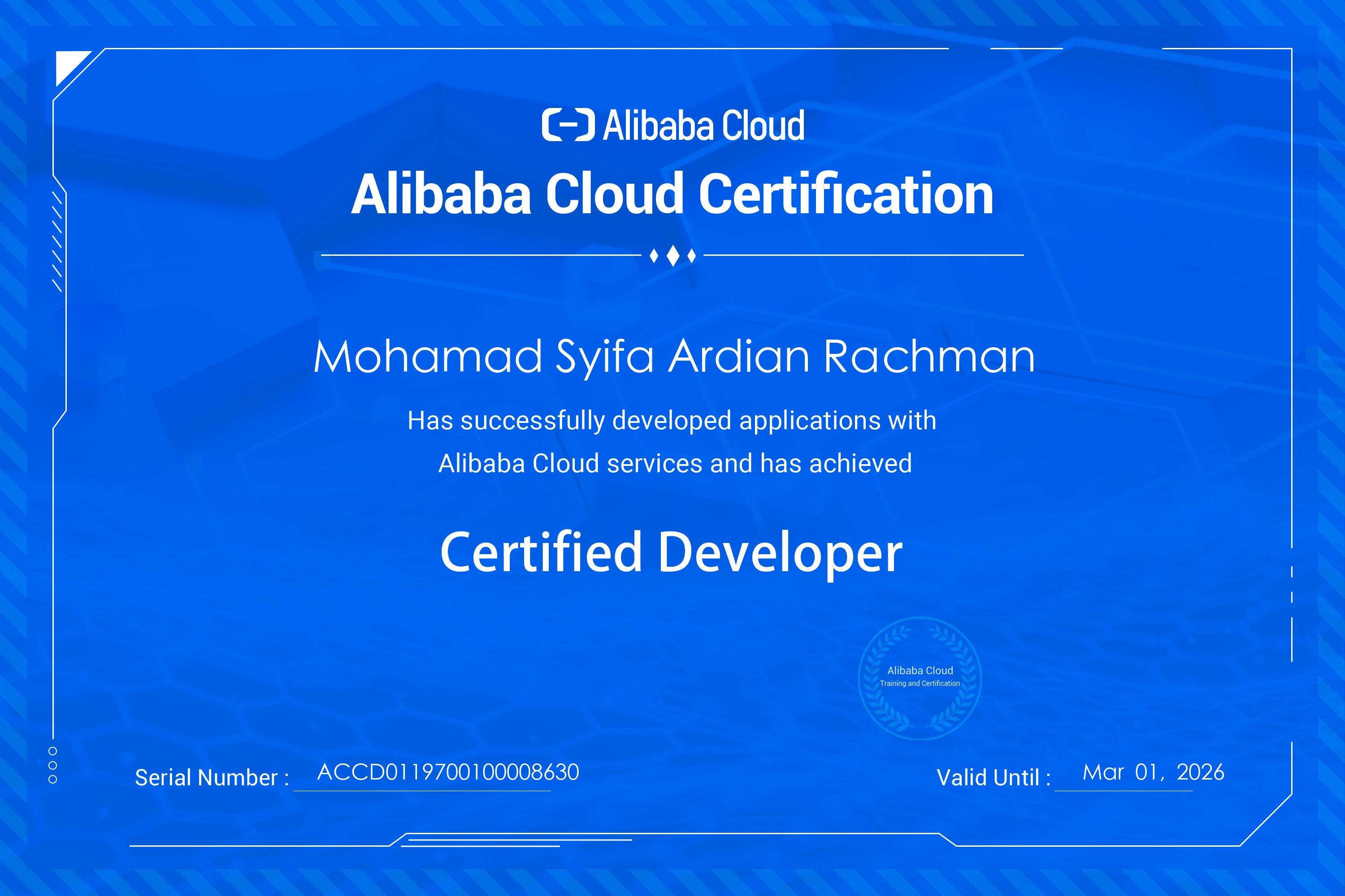 Certificate 2