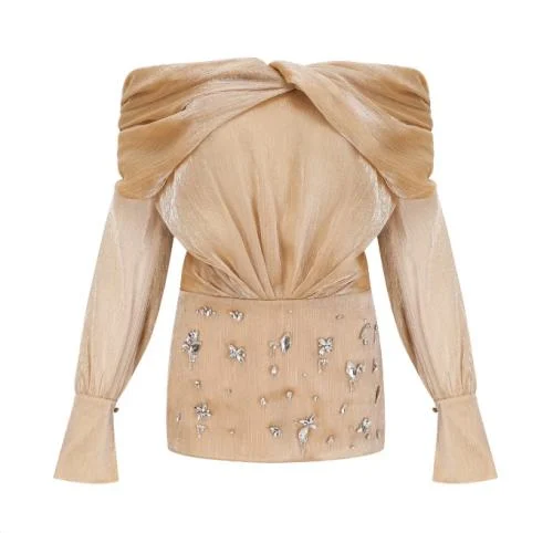 Off shoulder mini dress