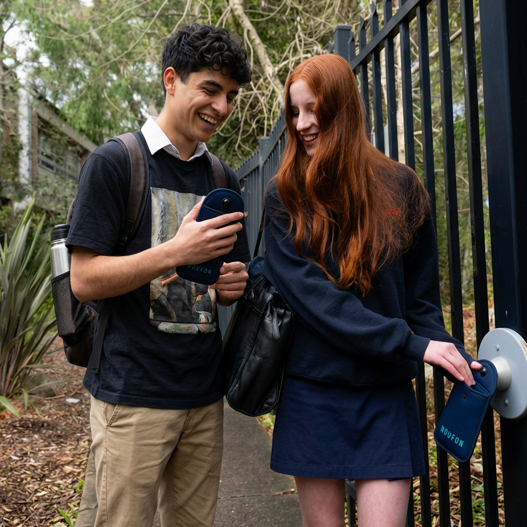 Aula libre de distracciones con NOUFON