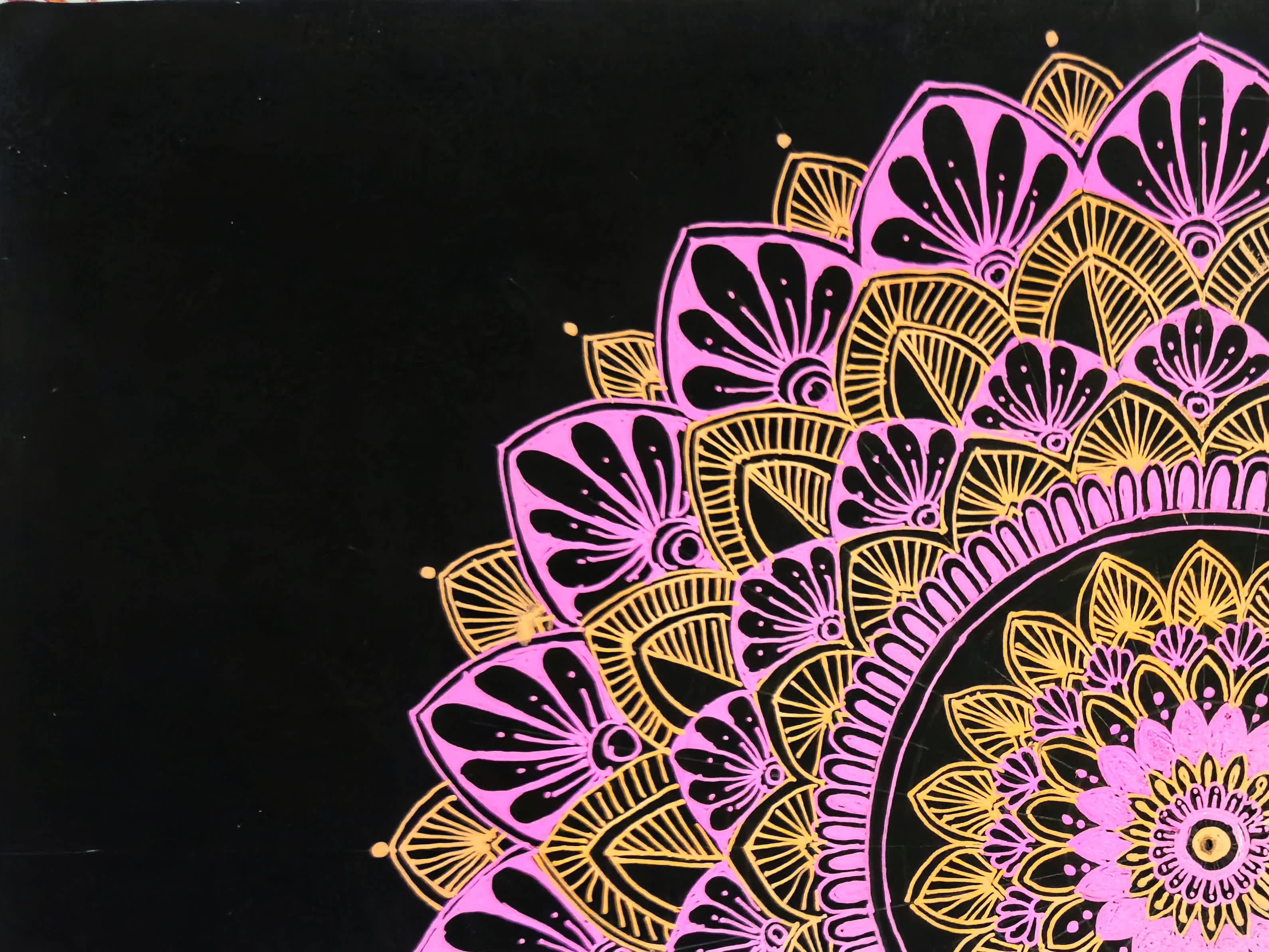 Mandala class at Kaladhaara Art Studio in Delhi