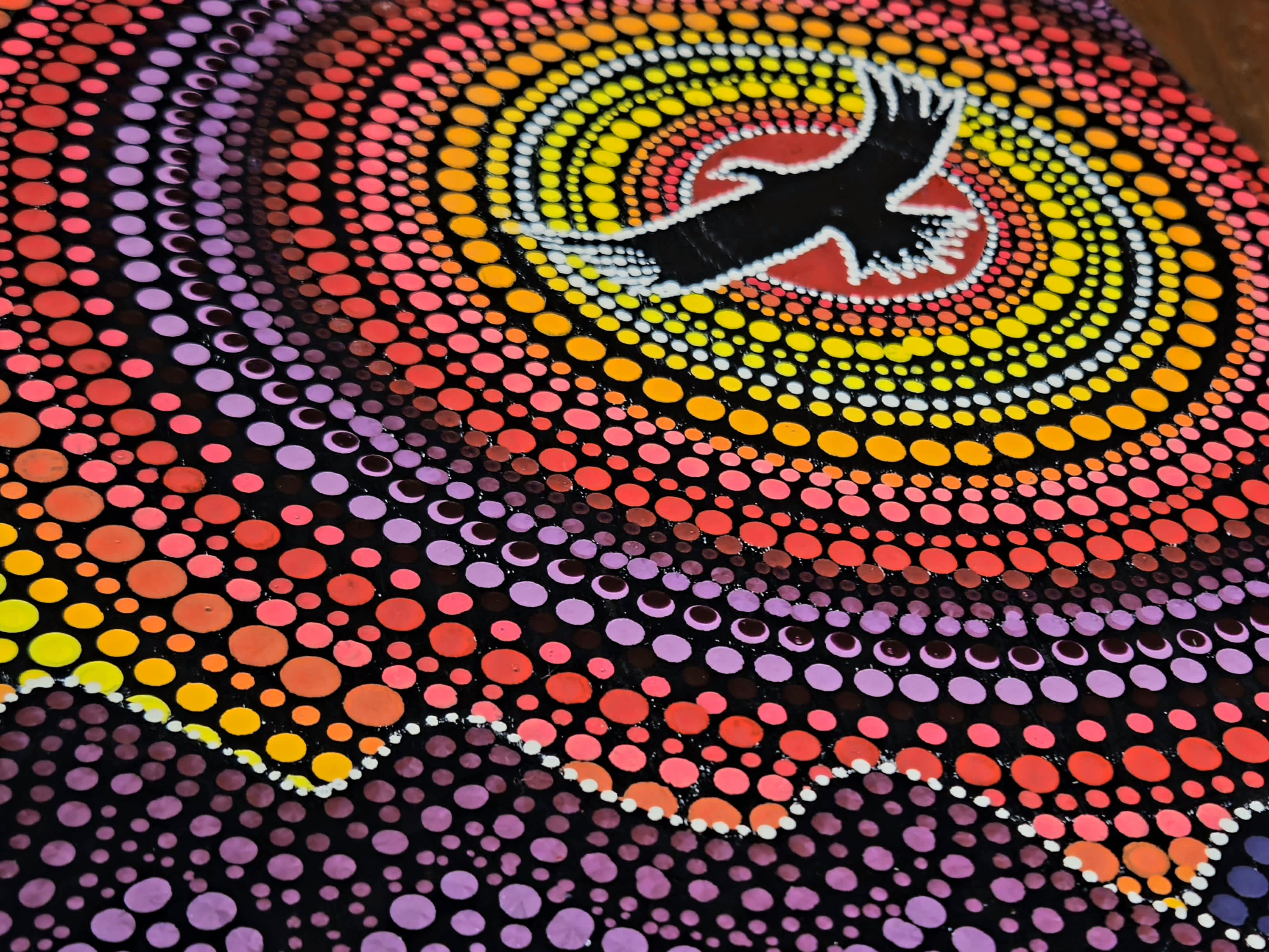 Mandala class at Kaladhaara Art Studio in Delhi