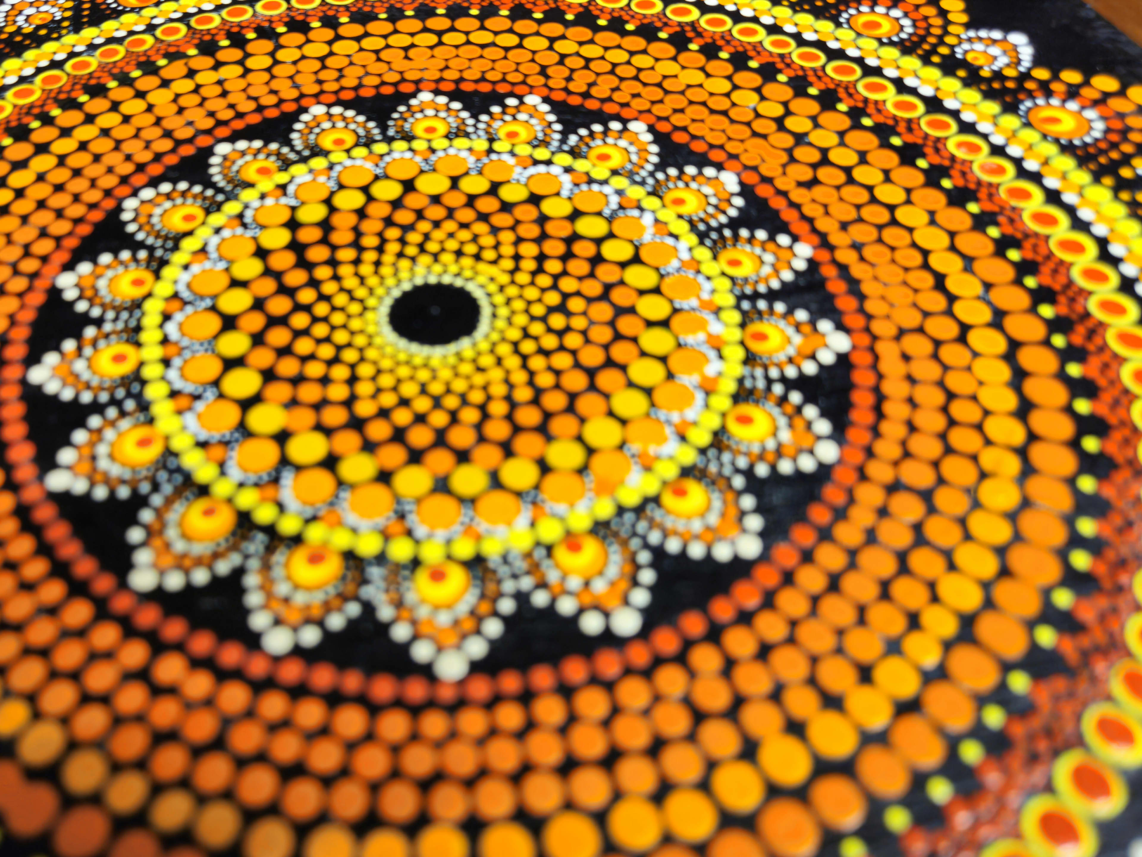 Mandala class at Kaladhaara Art Studio in Delhi