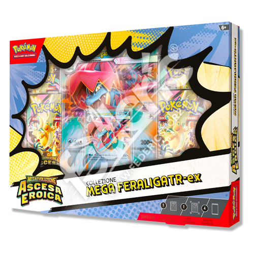 Collezione Ascesa Eroica Mega Feraligatr-ex (IT)