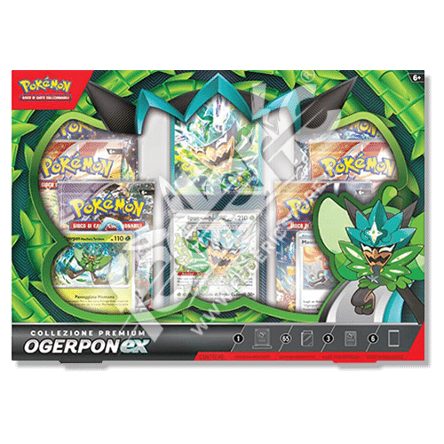 Collezione Premium Ogerpon Maschera Turchese-ex Teracristal (IT)
