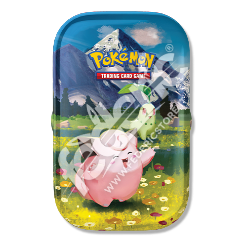 Mini Tin da Collezione Ascesa Eroica Clefairy e Chikorita (IT)