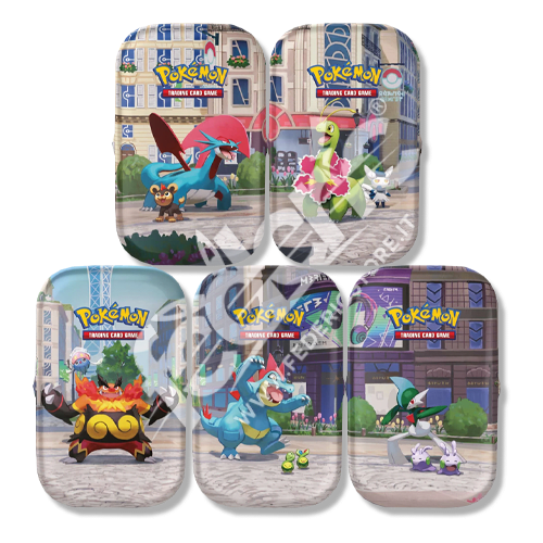 Mini Tin da Collezione Luminopoli – Set 5 Artwork (IT)