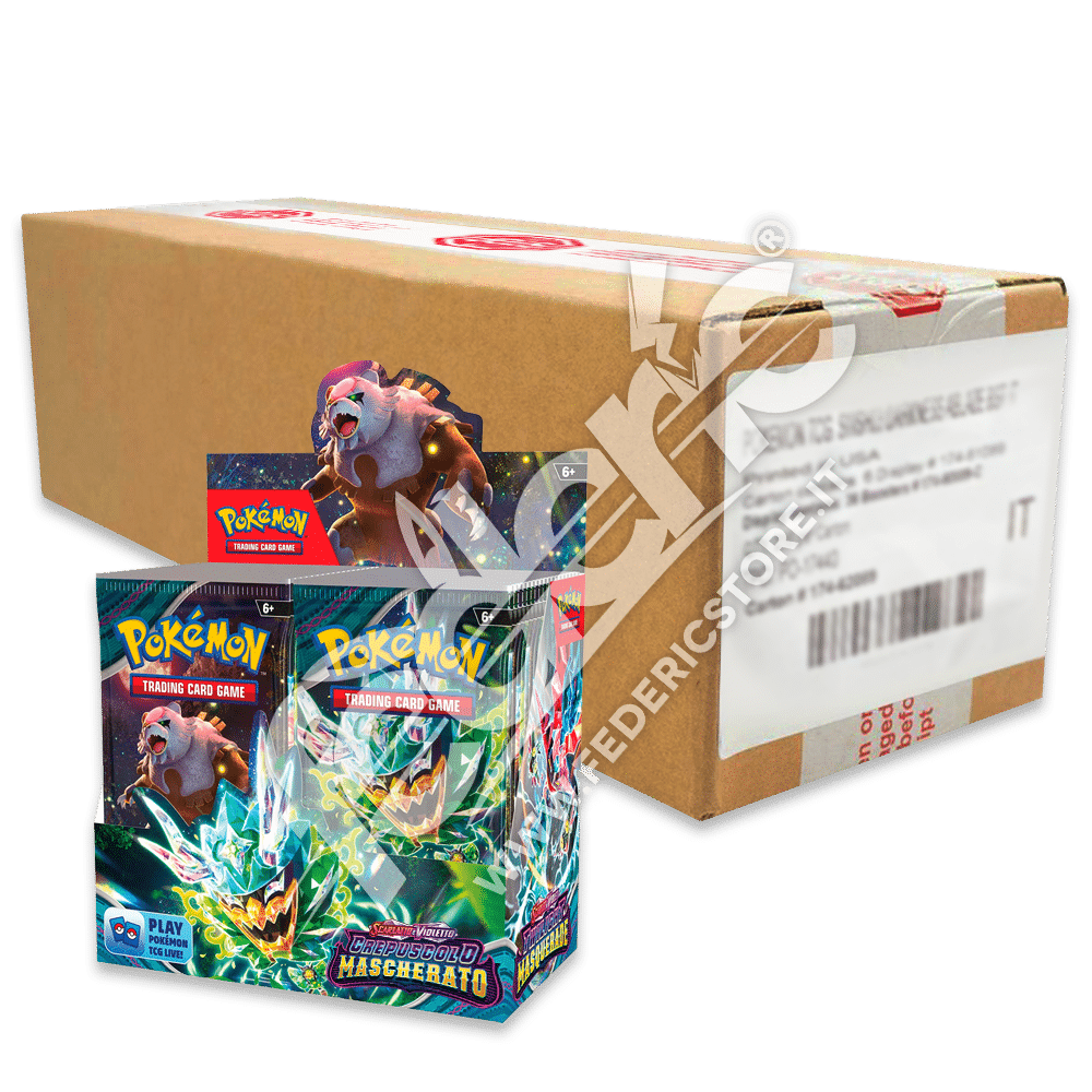 Scarlatto e Violetto Crepuscolo Mascherato Factory Sealed Case (x6 Display IT)