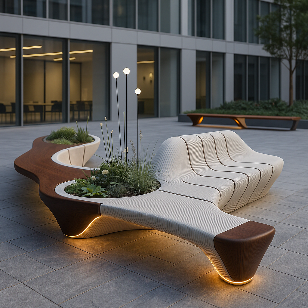 3DCP Public Furniture