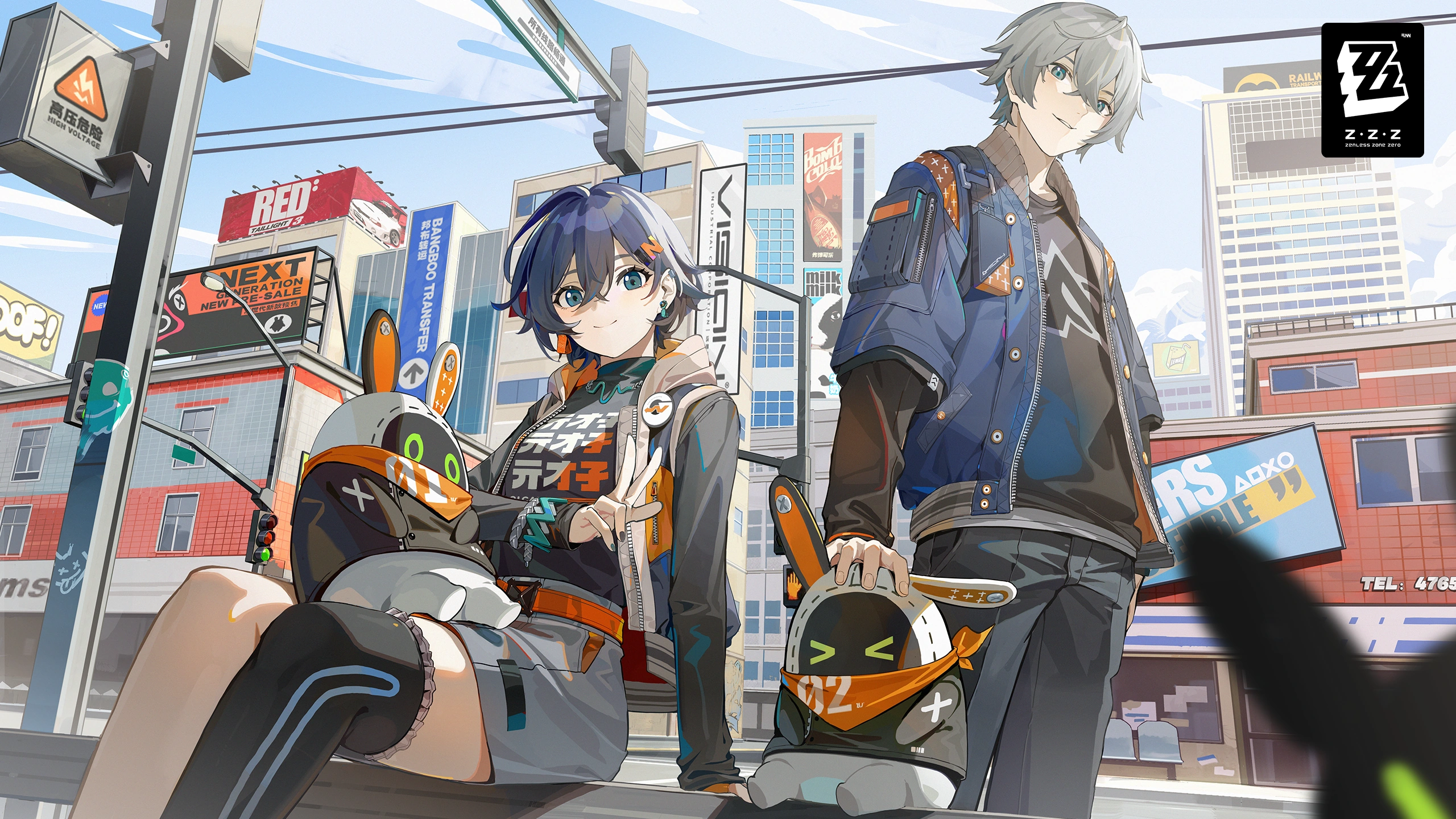 Zenless Zone Zero official cover art