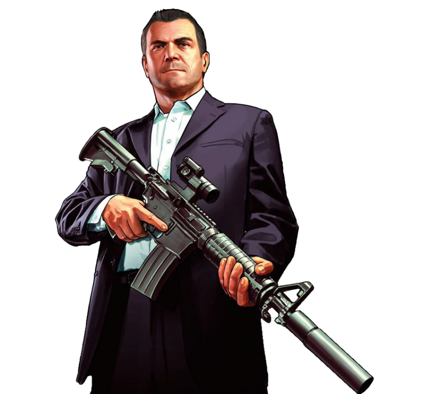 Michael De Santa from Grand Theft Auto V