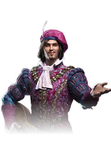 Dandelion (Julian Alfred Pankratz) from The Witcher 3: Wild Hunt
