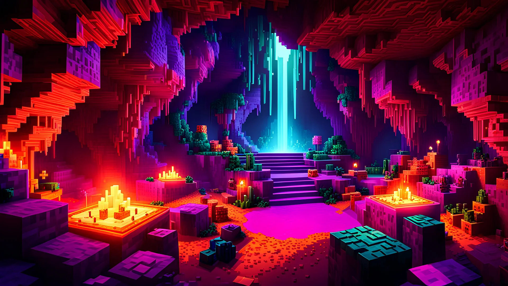 Minecraft concept art 1