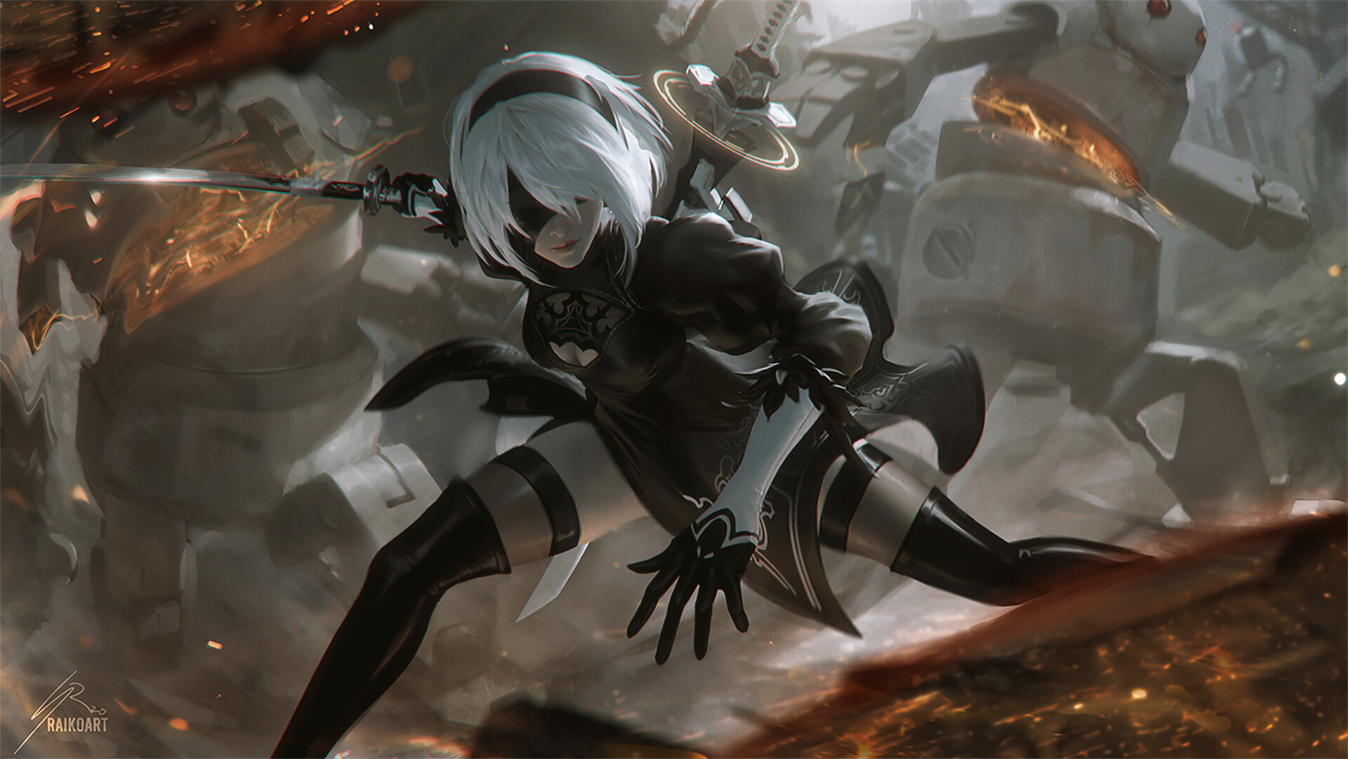 NieR: Automata concept art 3