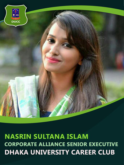 Nasrin Sultana Islam - Senior Executive-Dhaka University Career Club