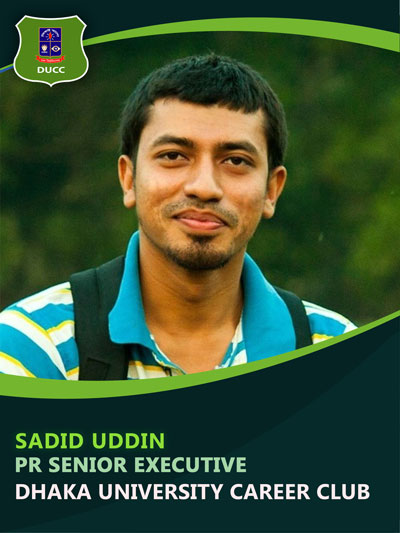 Md. Sadid Uddin - Senior Executive-Dhaka University Career Club