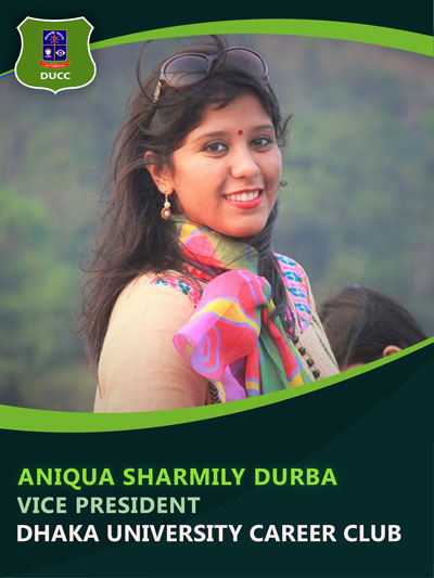 Aniqua Sharmily - Vice President-Dhaka University Career Club