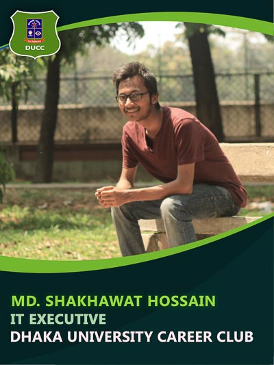 Shakhawat Hossain Faisal - Executive-Dhaka University Career Club