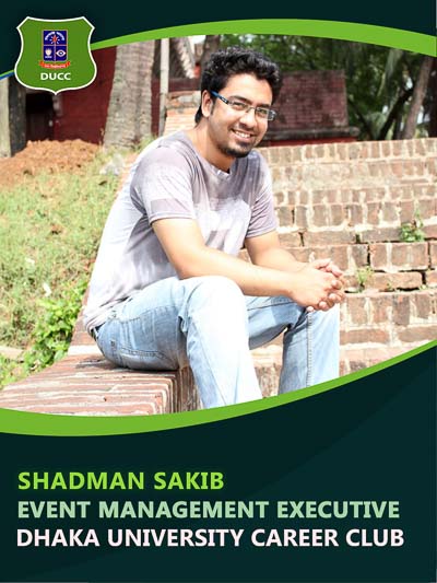 Shadman Sakib - Executive-Dhaka University Career Club