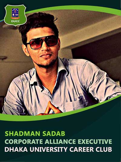 Shadman Sadab - Executive-Dhaka University Career Club