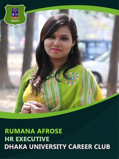Romana Afrose - Executive-Dhaka University Career Club