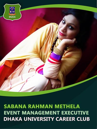Sabana Rahman - Executive-Dhaka University Career Club