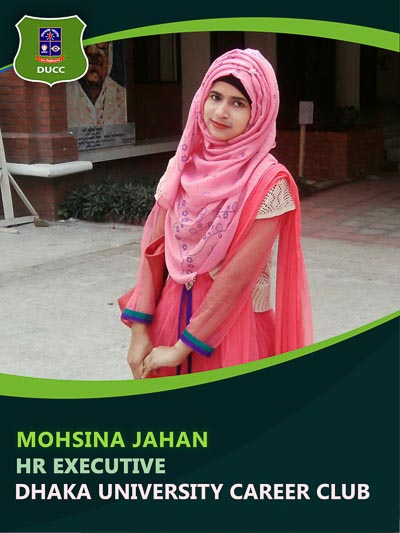 Mohsina Jahan - Executive-Dhaka University Career Club