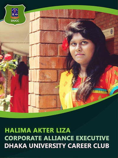 Halima Akter Liza - Executive-Dhaka University Career Club