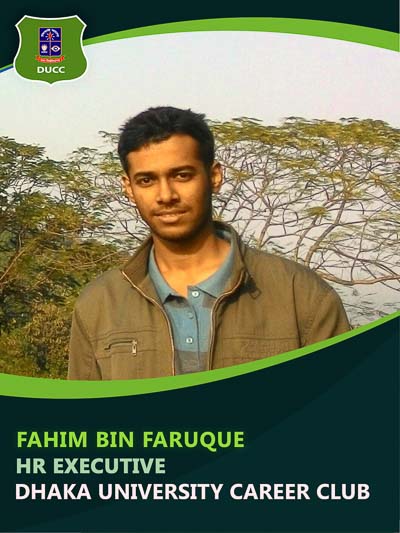 Fahim Bin Faruque - Executive-Dhaka University Career Club