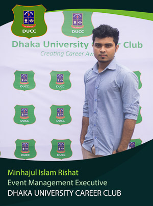 Minhajul Islam Rishat - Executive - DUCC - 2017-18